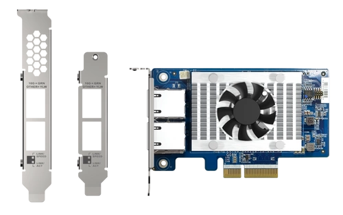 Network Card QNAP QXG-10G2T-X710 2x RJ-45 10Gb