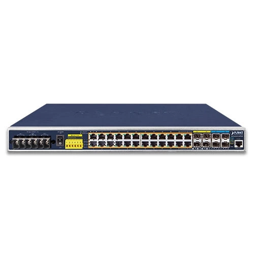 Conmutador Planet IGS-6325-24P4X 24x 1Gb 4x SFP | 4x SFP+ 440 W PoE+