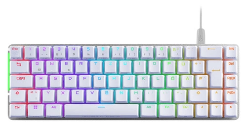 Teclado Cableado Asus ROG Falchion Ace WHT QWERTZ