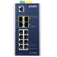 Conmutador Planet IGS-12040MT 8x 1Gb 4x SFP
