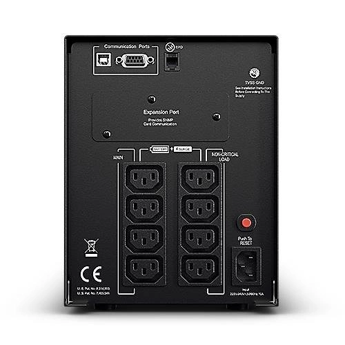 UPS CyberPower Professional Tower PR1500ELCD 1350W 8 sockets C13 nuevo 2 años garantía