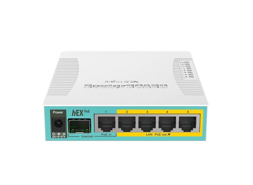 Router Mikrotik RB960PGS 5x RJ-45 10/100/1000 Mb/s 1x SFP Port 