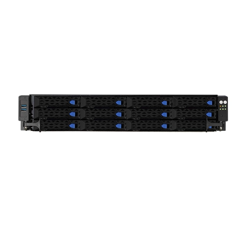 Platforma deservidor ASUS 2U RS720A-E11-RS12/10G/1.6KW/8NVMe/OCP 90SF01G3-M01260 AMD x 2 DDR4 x 32 14 x 2.5" NVME/SATA/SAS PSU 1+1
