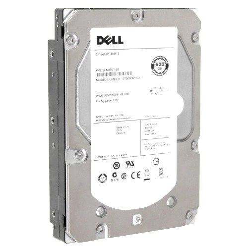 Disco duro dedicado a DELL servidor 3.5'' capacidad 600GB 15000RPM HDD SAS 6Gb/s W347K | J762N | ST3600057SS | REFURBISHED