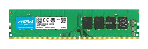 Memoria RAM 1x 8GB Crucial NON-ECC UNBUFFERED DDR4 2400MHz PC4-19200 UDIMM | CT8G4DFD824A