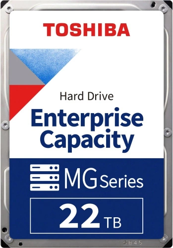 Disco duro TOSHIBA Enterprise 3.5'' HDD 22TB 7200RPM SATA 6Gb/s 512MB | MG10AFA22TE