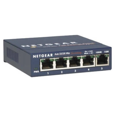 Switch Netgear FS105-300PES 8x 10/100