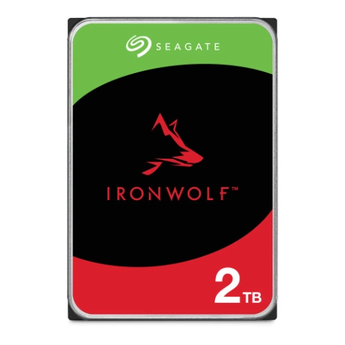 Disco duro Seagate IronWolf 3.5'' HDD 2TB 5400RPM SATA 6Gb/s 256MB | ST2000VN003