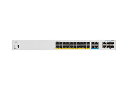 Switch Cisco Catalizador C1300-24MGP-4X 16x 1Gb | 8x 2.5Gb 4x SFP+ 195 W PoE+
