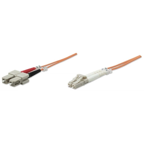 Patchcord INTELLINET SC/UPC-LC/UPC Dúplex Multi Mode 10 m