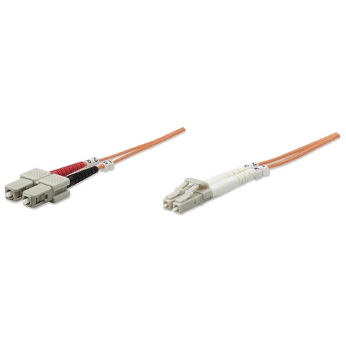 Patchcord INTELLINET SC/UPC-LC/UPC Dúplex Multi Mode 1 m