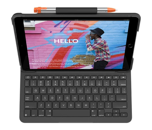 Teclado Inalámbrico Logitech Slim Folio QWERTY