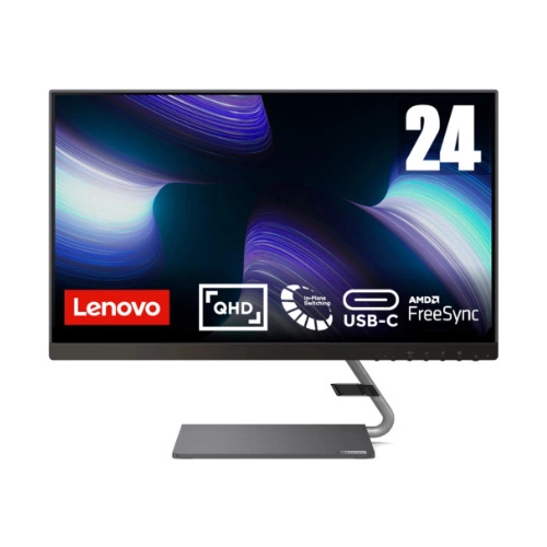Monitor 23.8" Lenovo 66A8GAC6EU Q24h-10 2560 x 1440 QHD 75Hz matriz de pantalla IPS
