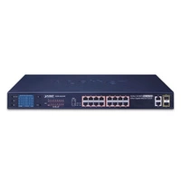 Conmutador Planet FGSW-1822VHP 16x 100Mb 2x RJ-45/SFP 300 W PoE+