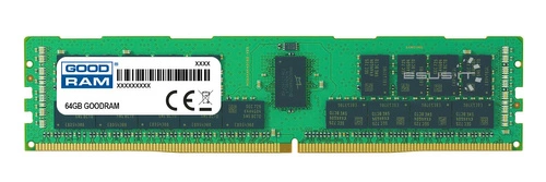 Memoria RAM 1x 64GB GoodRAM ECC REGISTERED DDR4 4Rx4 2400MHz PC4-19200 RDIMM | W-MEM2400R4Q464G