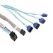 Supermicro Cable Mini SAS HD to 4 SATA, 0.6m | CBL-SAST-0948