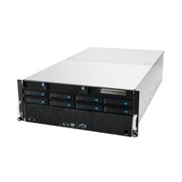 Platforma deservidor ASUS 4U ESC8000A-E11-SKU1/2.2KW(1+1)/2PCIe/2NVMe 90SF0214-M001B0 AMD x 2 DDR4 x 32 10 x 2.5" SATA/SAS+2NVME PSU 1+1