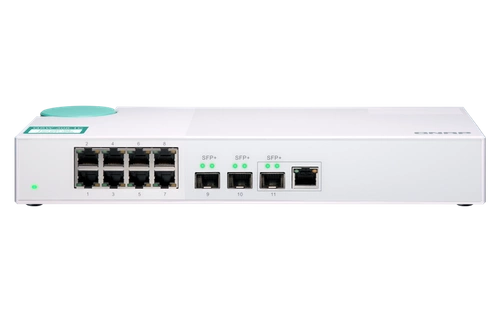 Switch QNAP QSW-308-1C 8x RJ-45 10/100/1000 Mbps 1x RJ-45/SFP+ 2x SFP+ 