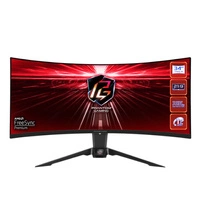 Monitor 34" ASRock Phantom Gaming PG34WQ15R2B 3440 x 1440 WQHD 165Hz matriz de pantalla VA