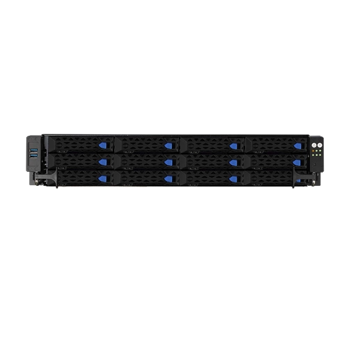 Platforma deservidor ASUS 2U RS720A-E11-RS24U/10G/2.4KW/24NVMe/GPU 90SF01G5-M000B0 AMD x 2 DDR4 x 32 24 x 2.5" NVME/SATA/SAS PSU 1+1