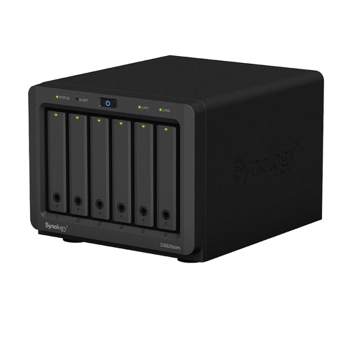 Servidor NAS Synology DS620slim 6x SSD | HDD SATA 2GB RAM