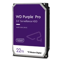Disco duro Western Digital  PURPLE PRO 3.5'' HDD 22TB 7200RPM SATA 6Gb/s 512MB | WD221PURP