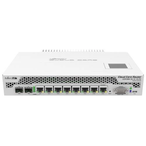 Router Mikrotik CCR1009-7G-1C-1S+PC 7x RJ-45 10/100/1000 Mb/s 1x RJ45/SFP 1x SFP+ 