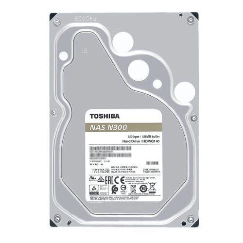 Disco duro Toshiba N300 3.5'' HDD 10TB 7200RPM SATA 6Gb/s 256MB | HDWG11AEZSTA