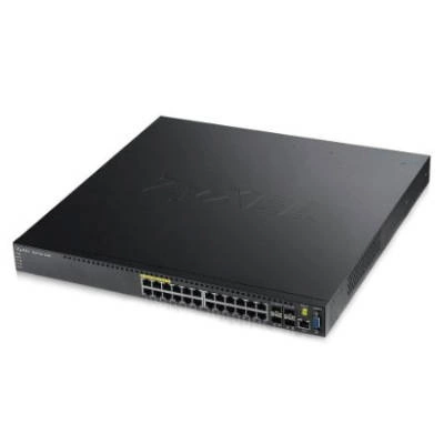 Switch Zyxel XGS3700-24HP-ZZ0101F 24x RJ-45 10/100/1000 Mbps 4x SFP+ 534 W PoE