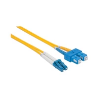 Patchcord Techly SC/UPC-LC/UPC Dúplex Single Mode 10 m