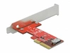 Delock Card PCI Express 1x OCuLink SFF-8612 low profile | 90482