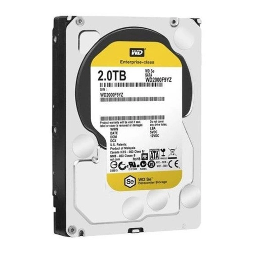 Disco duro Western Digital GOLD 3.5'' HDD 2TB 7200RPM SATA 6Gb/s 128MB | WD2005FBYZ