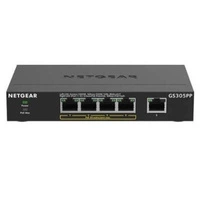 Switch Netgear GS305PP-100PES 5x 10/100/1000 83 W PoE+