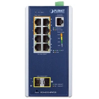Conmutador Planet IGS-4215-4P4T2S 8x 1Gb 2x SFP 144 W PoE+