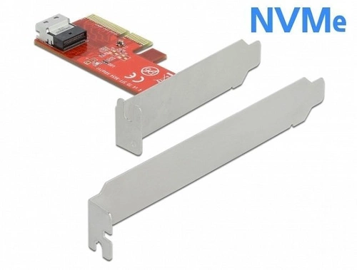 Delock Card PCI Express x4 1x SFF-8654 4i NVMe | 90483