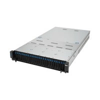 Platforma deservidor ASUS 2U RS720A-E12-RS24U/10G/2.6kW/24NVMe/GPU 90SF02E1-M00480 AMD x 2 DDR5 x 24 24 x 2.5" SATA/SAS/NVME PSU 1+1