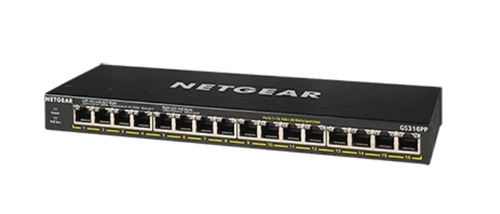 Conmutador Netgear GS316PP-100EUS 16x 1Gb 183 W PoE+