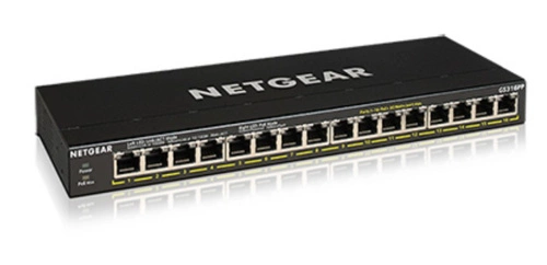 Conmutador Netgear GS316PP-100EUS 16x 1Gb 183 W PoE+
