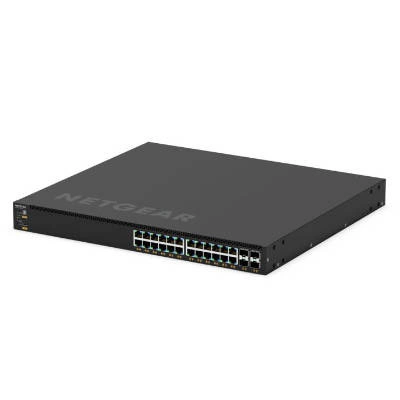 Conmutador Netgear GSM4328-100NES 24x 1Gb 4x SFP+ 648 W PoE+