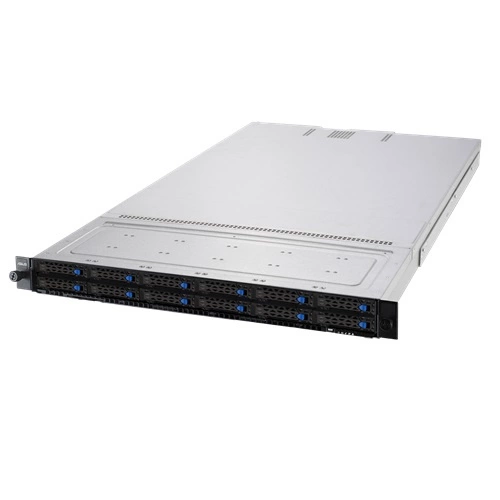Platforma deservidor ASUS 1U RS700-E10-RS12/10G/1.6KW/4NVMe/OCP/GPU 90SF0155-M00B30 Intel x 2 DDR4 x 32 12 x 2.5" SATA/SAS/NVME PSU 1+1