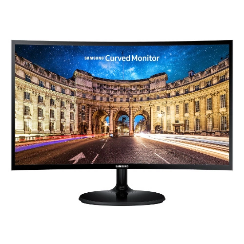Monitor 27" Samsung LC27F398FWRXEN CF398 1920 x 1080 Full HD 60Hz matriz de pantalla VA