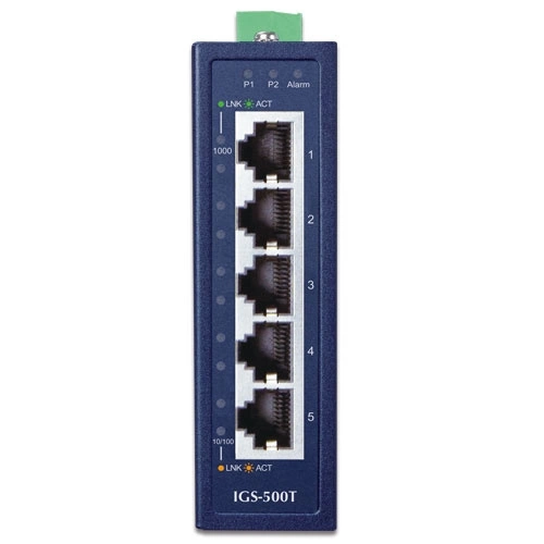 Conmutador Planet IGS-500T 5x 1Gb