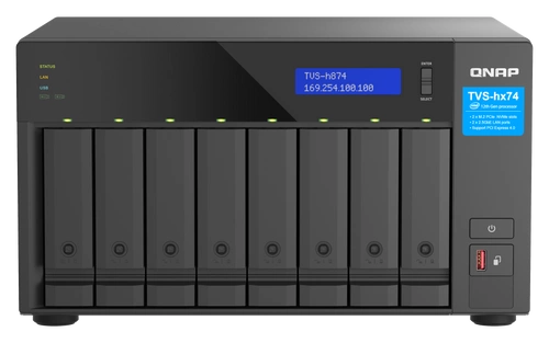 Servidor NAS QNAP TVS-h874-i5-32G 8x SSD | HDD SATA 32GB RAM