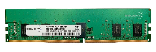 Memoria RAM 1x 4GB ESUS IT ECC REGISTERED DDR4 1Rx8 2400MHz PC4-19200 RDIMM | ESUD42400RS8/4G
