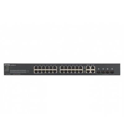 Switch Zyxel GS1920-24V2-EU0101F 24x RJ-45 10/100/1000 Mbps 4x RJ-45/SFP 
