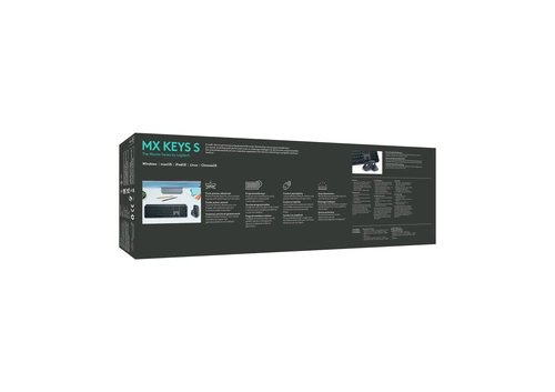 Teclado Inalámbrico Logitech MX Keys S QWERTY