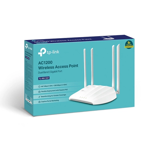 Access Point (Punto de acceso) TP-LINK TL-WA1201 2.4 GHz | 5 GHz 867 Mbps 802.11 b/g/n/ac