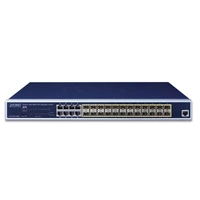 Conmutador Planet GS-5220-16S8C 20x SFP 4x RJ-45/SFP