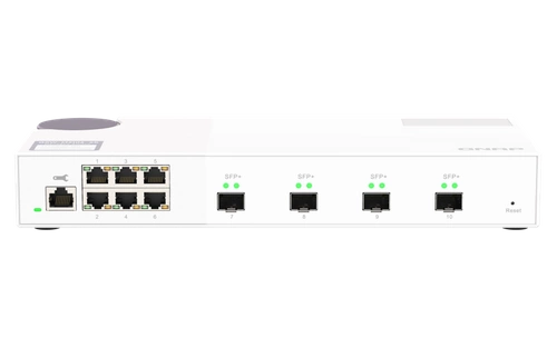 Conmutador QNAP QSW-M2106-4S 6x 2.5Gb 4x SFP+
