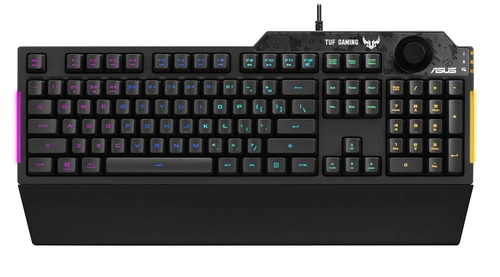 Teclado Cableado Asus TUF GAMING K1 AZERTY (FR)